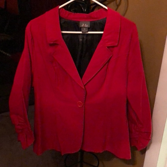 Red blazer - Picture 1 of 3